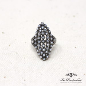 bague perles vintage