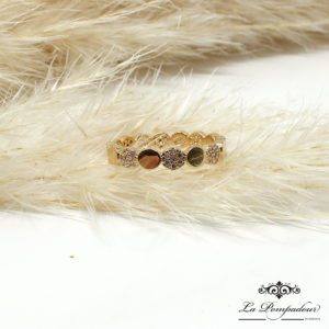 Bague Amélie zirconiums