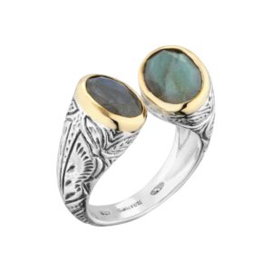 Bague Hari Labradorite. Canyon