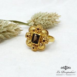 Bague Arkita Quartz fumé