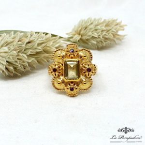 Bague Arkita quartz lemon