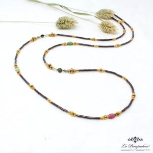 Collier Long Loona. RoseKafé