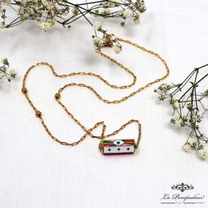 Collier karma émaillé Ch2 – MO